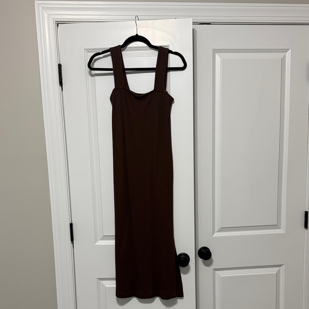 Old Navy Dark Brown Maxi Dress